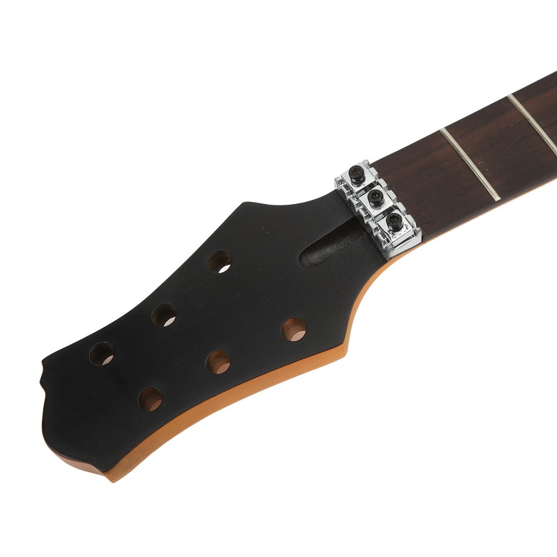Guitar Neck Fingerboard 24 Fret 25.6in Smoothly Elegant Wood Electric