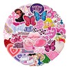 60 Pcs Y2k Stickers, Cute Girly Aesthetic Stickers, Pink Girly