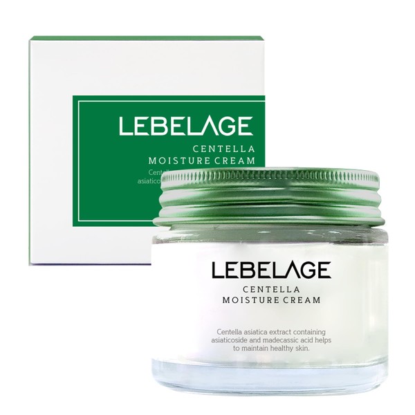LEBELAGE Centella Moisture Cream with Madecassoside and Asiaticoside for Hydration