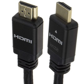 kenable Certified HDMI 2.1 8K 60Hz 4K 120Hz UHD HDR10 4:4:4 48GBPS eARC 2m Black [2 metres]