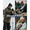 TILUYAMO Winter Hats for Women Men, Fleece Lined Cuffed Beanie