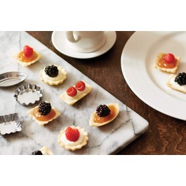 Fox Run 3620 Mini Tartlet Set, Tin Plated Steel, 36-Piece