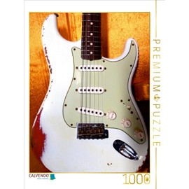 CALVENDO Puzzle Heavy Relic Vintage Rock Guitar 1000 Piece Photo Puzzle for Happy Hours