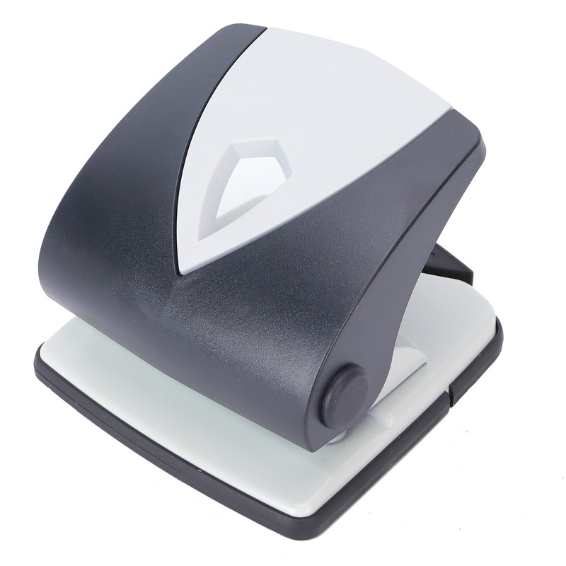 Hole Punch Small Plastic Adjustable Positioning Punching Machine for Stationery