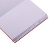 MS MY STATIONERY A5 Index Notebook Hardback Leatherette Cover 8mm