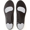 Heal foot Ergonomic Impact Absorbing Insole, black
