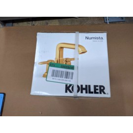 KOHLER Bathroom Faucets 4" Centerset 2-Handle in Vibrant Brushed Moderne Brass