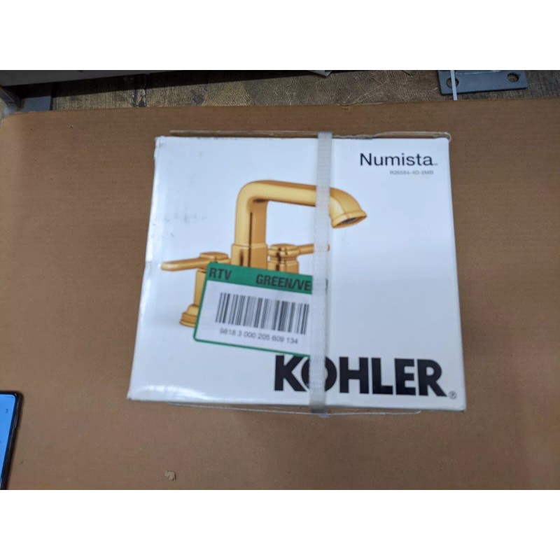 KOHLER Bathroom Faucets 4" Centerset 2-Handle in Vibrant Brushed Moderne