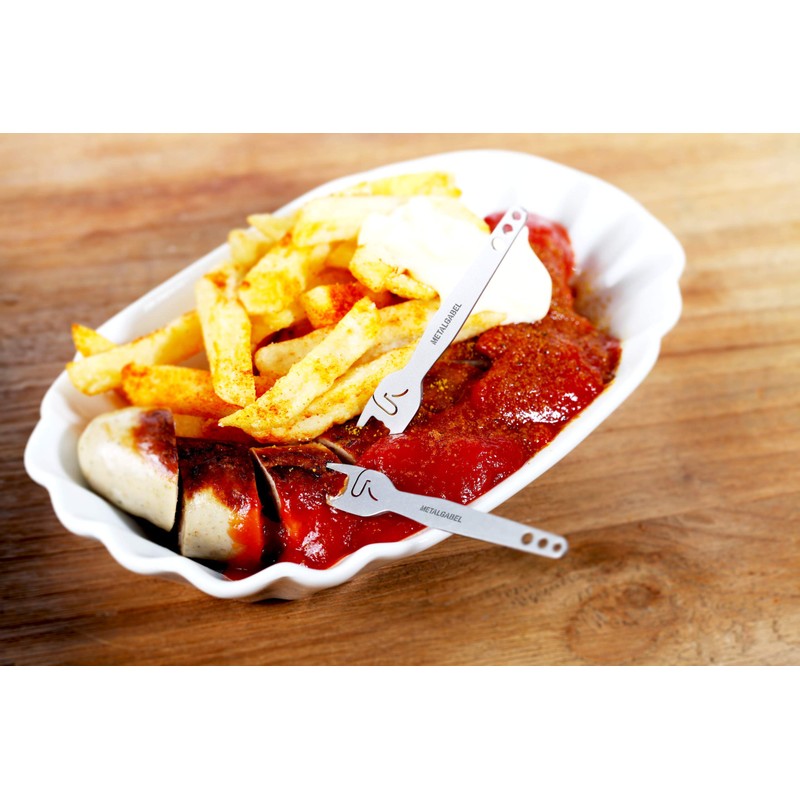 Heavy Metal Fork with Lettering
