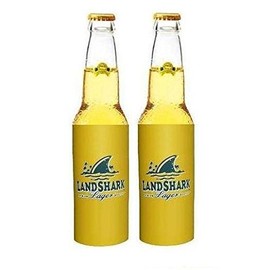 Landshark Beer Bottle Suit Holder Cooler Kaddy Huggie Coolie (2)