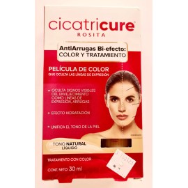 Cicatricure Maquillaje Liquido Tono Natural 30ml.
