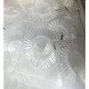 Clear Disposable Plastic Hotel Shower Caps, Waterproof Bath Caps, Elastic