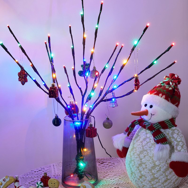 Lighted Branches for Vases Plug in - 6 Pack 24Inch