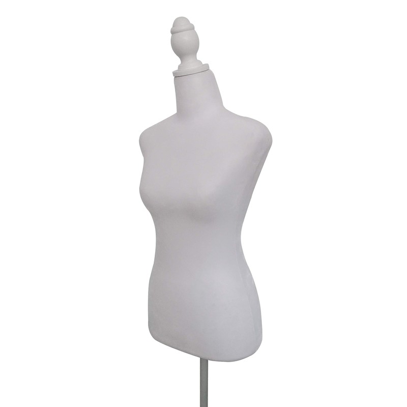 Female Mannequin Torso Dress Form Manikin Body Sewing Mannequins w/Plastic
