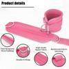 Pair Ankle Strap for Cable Machines Kickbacks Resistance Bands,Glute Workouts,