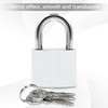 Lamondre Padlocks with Keys 2 Pack, Small Lock 32mm (Keyed