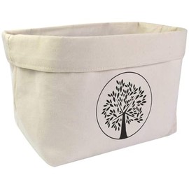 Large 'Tree of life' Canvas Organiser/Storage Bag (OR00033239)