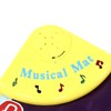 Children Musical Mat Animal Pattern Musical Keyboard Mat Early Learning