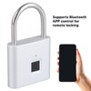 Fingerprint Padlock High Security Fast Unlocking Waterproof Long Lasting Smart