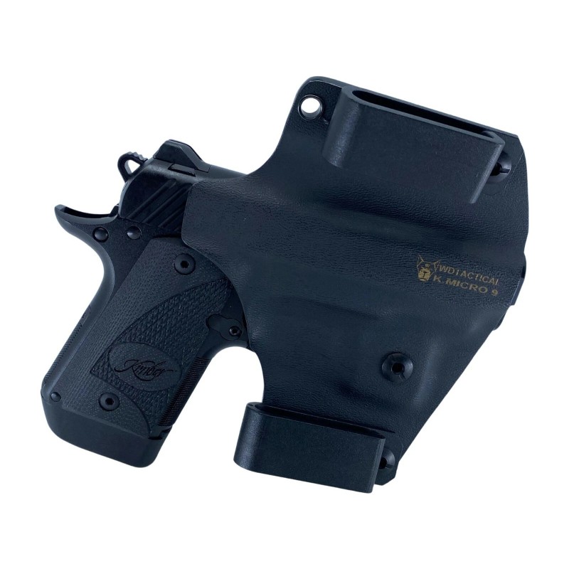 Watchdog Tactical OWB/IWB Holster for Kimber Micro 9, Left-Handed, Black