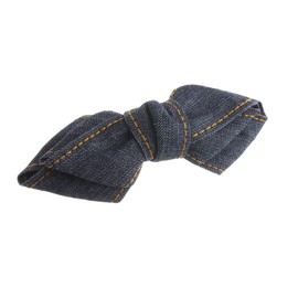 VINGTAINE H-804 Stitched Denim Ribbon Barrette Hair Accessories Hair Clip