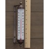 Adjustable Angle 10 Inch Garden Tube Thermometer (Bronze)