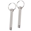 TA-VIGOR 2Pcs Quick Release Pins, 8mm Dia 60mm Length Bimini