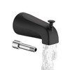 All Metal Bathtub Spout with Diverter, 5.3 Inch Tub Spout,