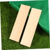 DOITOOL 10Pcs Rectangular Pine Wood Boards Unique Photography Background Props