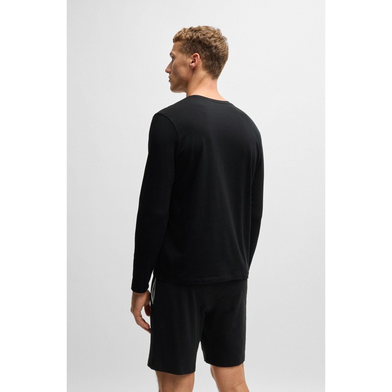 BOSS Men's Mix & Match LS R T-Shirt, Black 1