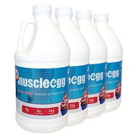 MuscleEgg 4 Half-Gallons Cake Batter MuscleEgg Liquid Egg Whites (Cage-Free)