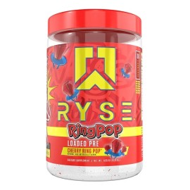 Ryse Loaded Pre Entreno Serv 420 Sabor Cherry Ring Pop