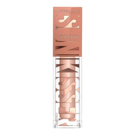 Maybelline Sunkisser Iluminador Líquido, Efecto Brillo Natural, Fórmula de Larga Duración por 12 Horas, Enriquecida con Vitamina E y con Aplicador XL, Tono Kiss of Shimmer, 4.7 ml