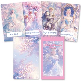Musemuse Cherry Blossom Tarot Tarot Card, Tarot Divination, Original Box