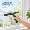 Silicone Shower Squeegee for Glass Doors, Windows & Mirrors –