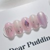 [Handmade Nail Tips] Pink Glossy Nail Tips - Almond /