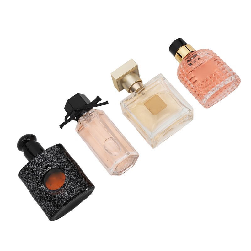 4pcs 25ml Women Long Lasting Woody Floral Perfume Exquisite Refreshing