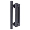 Milcasa Products Interior Barn Door Pull Handle Set, Matte Black