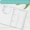 Hardcover Password Book with Alphabetical Tabs - Internet Password Keeper