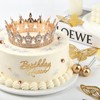 SJUNJIE 37 Pezzi Topper per Torta Corona Topper per Torta