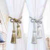 CQQNIU 2 Pairs Of Tassel Curtain Ties, Simple Curtain Ties,