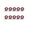 DEEPDREAM 608 ZZ Skateboard Bearings, Sackorange 608zz Double Shielded,8x22x7 Miniature