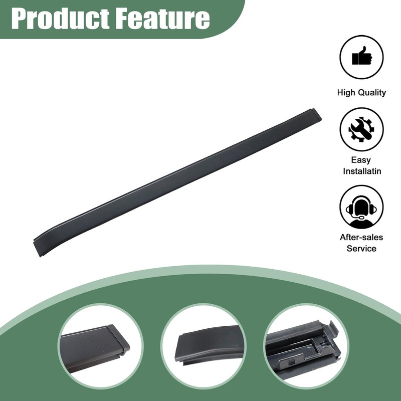 ATUOTPO Passenger Side Outer Glass Front Windshield Pillar Molding Compatible