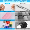 Simthread All Purpose Sewing Thread, 4 Spools Each 1000 Yards