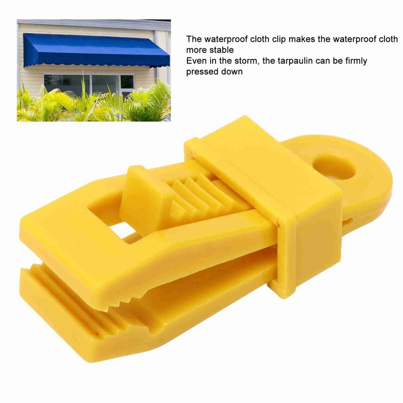 10Pcs Tarp Clips Large Tent Clamps Tarp Clamps Heavy Duty