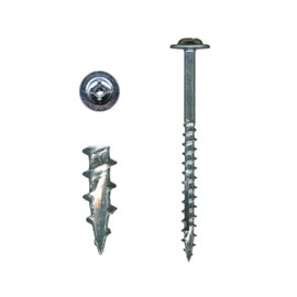 10 x 3 HighPoint Cabinet Installation Screws, Washer Head, Zinc, 100pc