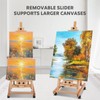 Painting Easel for Adults, Holds 2 Canvases Painting Easel, Removable