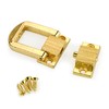 Small Box Catch Brass 1-Piece