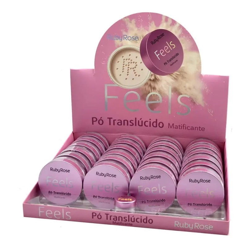 Polvo Translucido Feels Ruby Rose