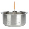 MultiFunctional Stainless Steel Rice Steaming Basket Vegetable Cleaning Fruit Basket